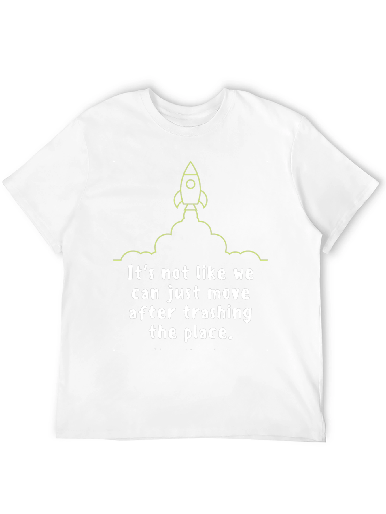 Rocket Trash the Place Graphic Tee