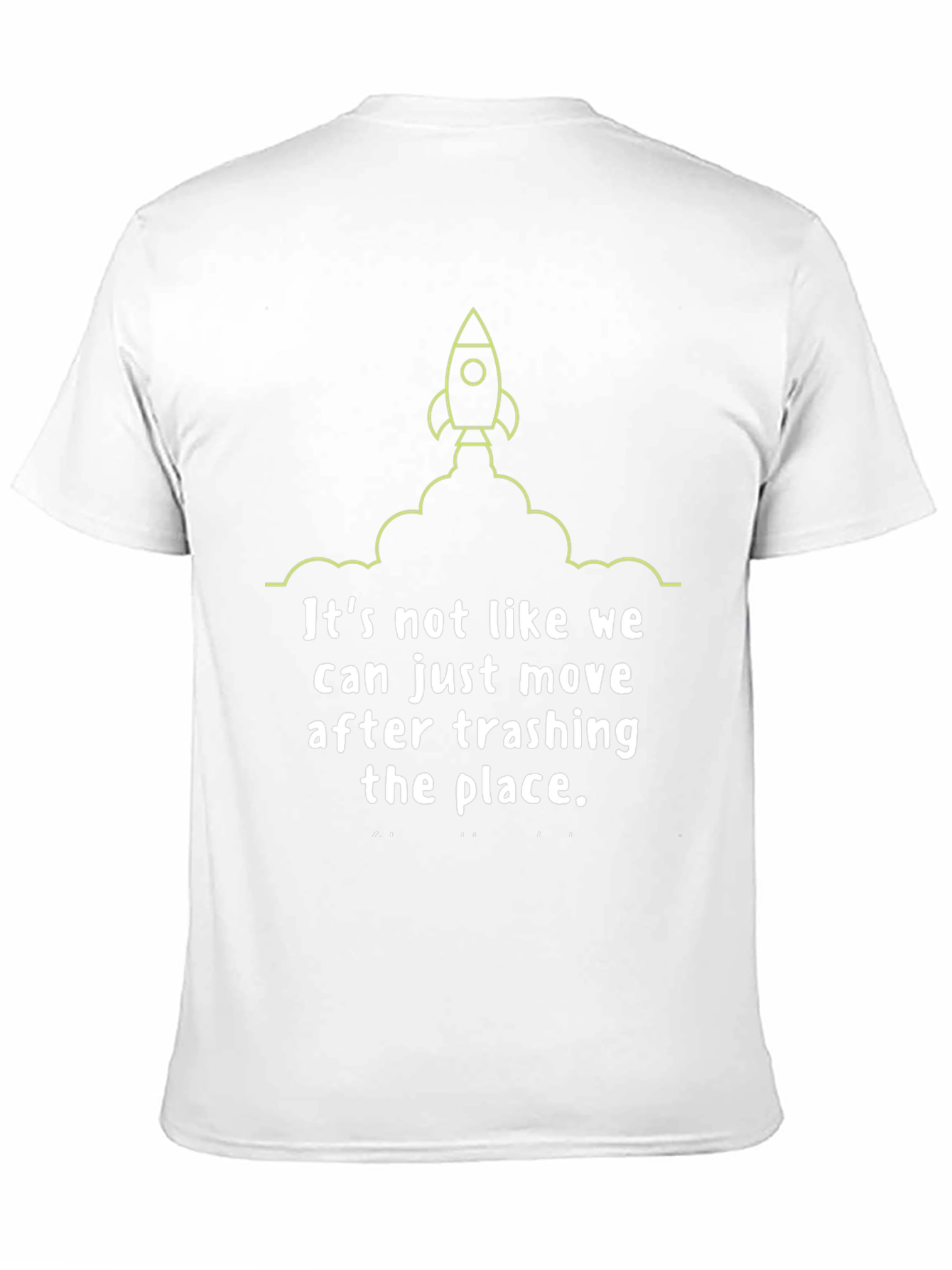 Rocket Trash the Place Graphic Tee