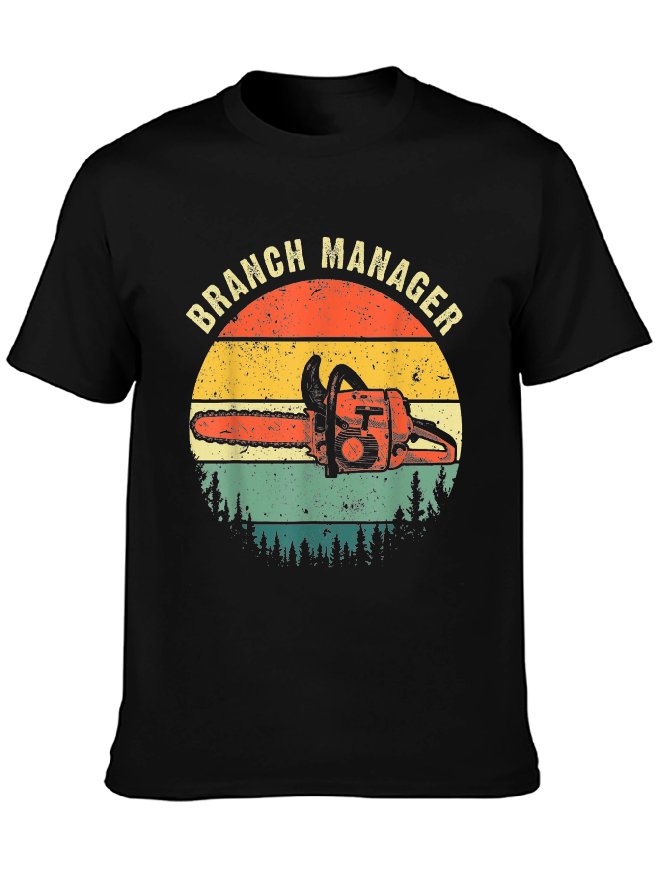 Branch Manager T-Shirt - Chainsaw Graphic Tee