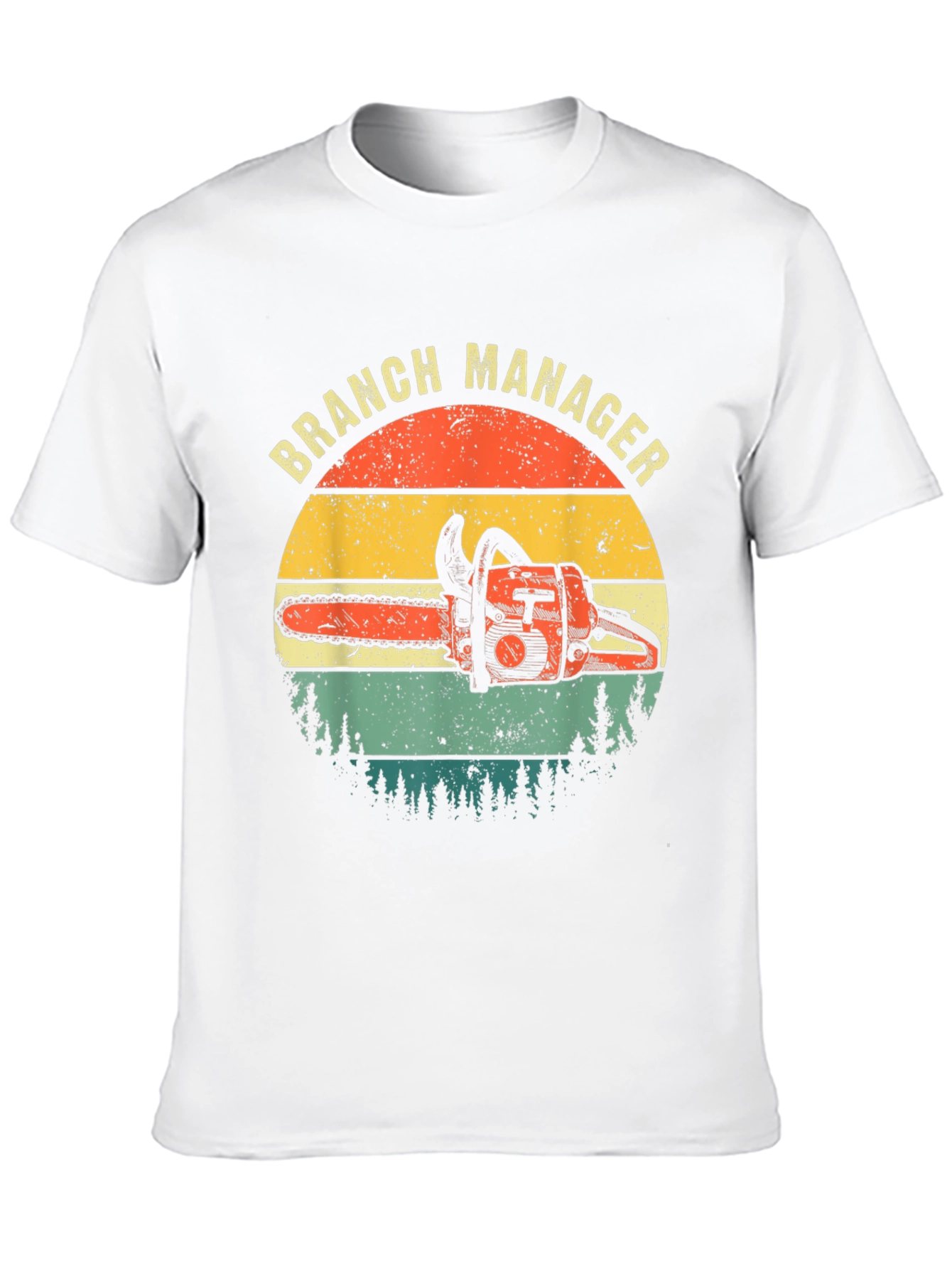 Branch Manager T-Shirt - Chainsaw Graphic Tee