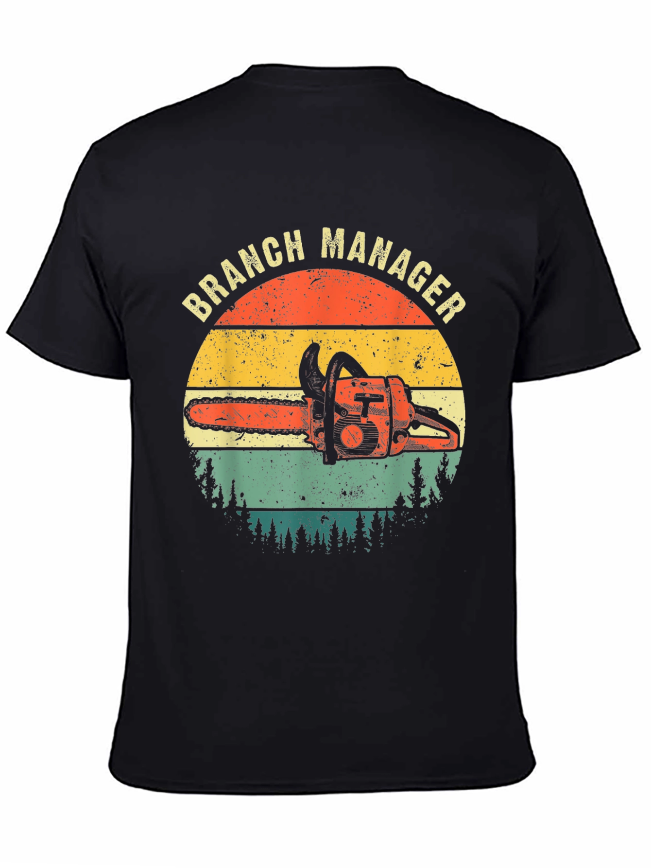 Branch Manager T-Shirt - Chainsaw Graphic Tee