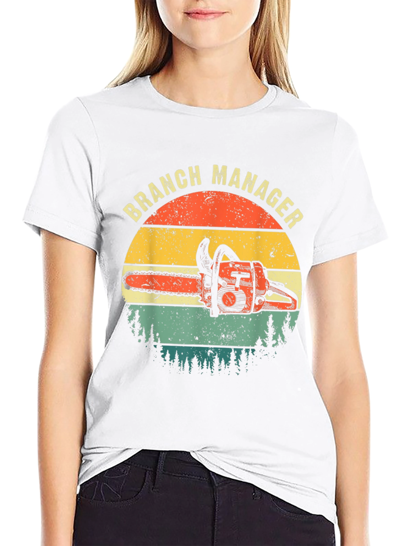 Branch Manager T-Shirt - Chainsaw Graphic Tee