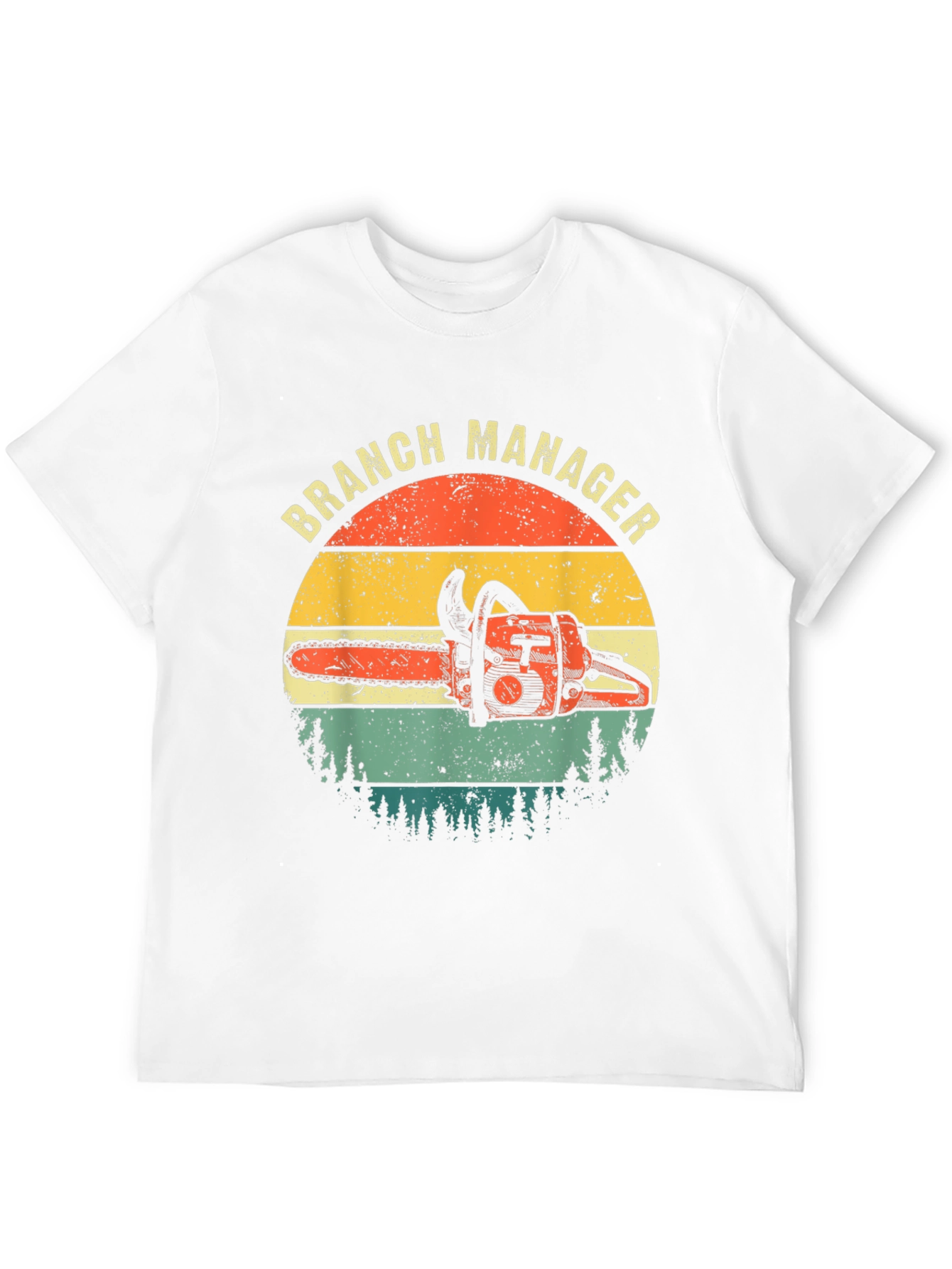 Branch Manager T-Shirt - Chainsaw Graphic Tee