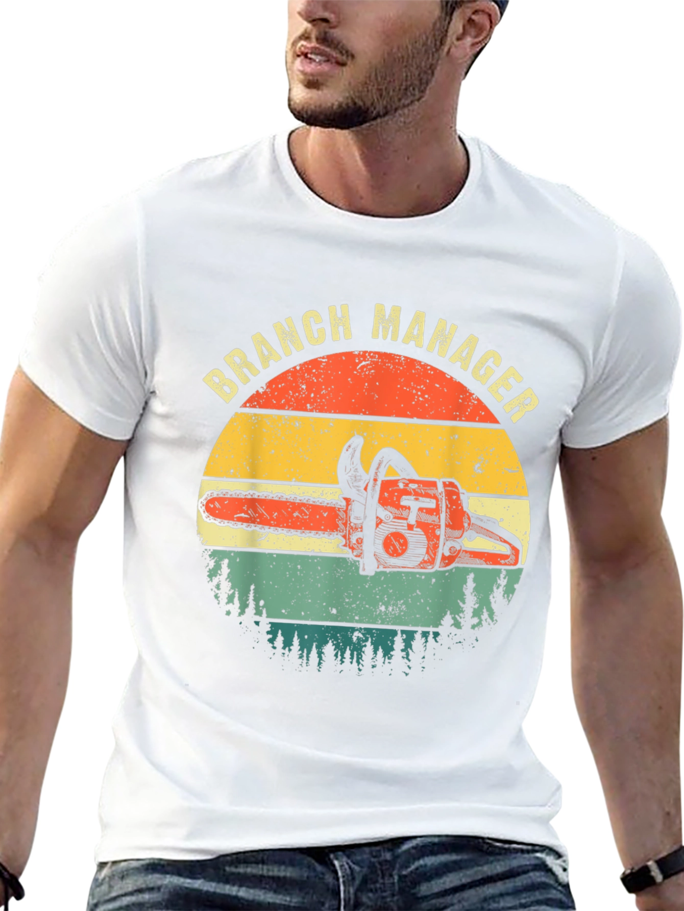Branch Manager T-Shirt - Chainsaw Graphic Tee