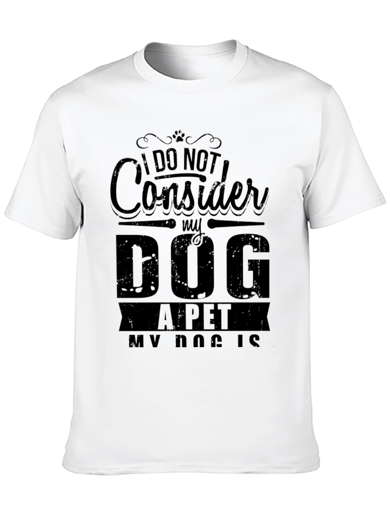 Dog Lover T-Shirt - My Dog Is Family