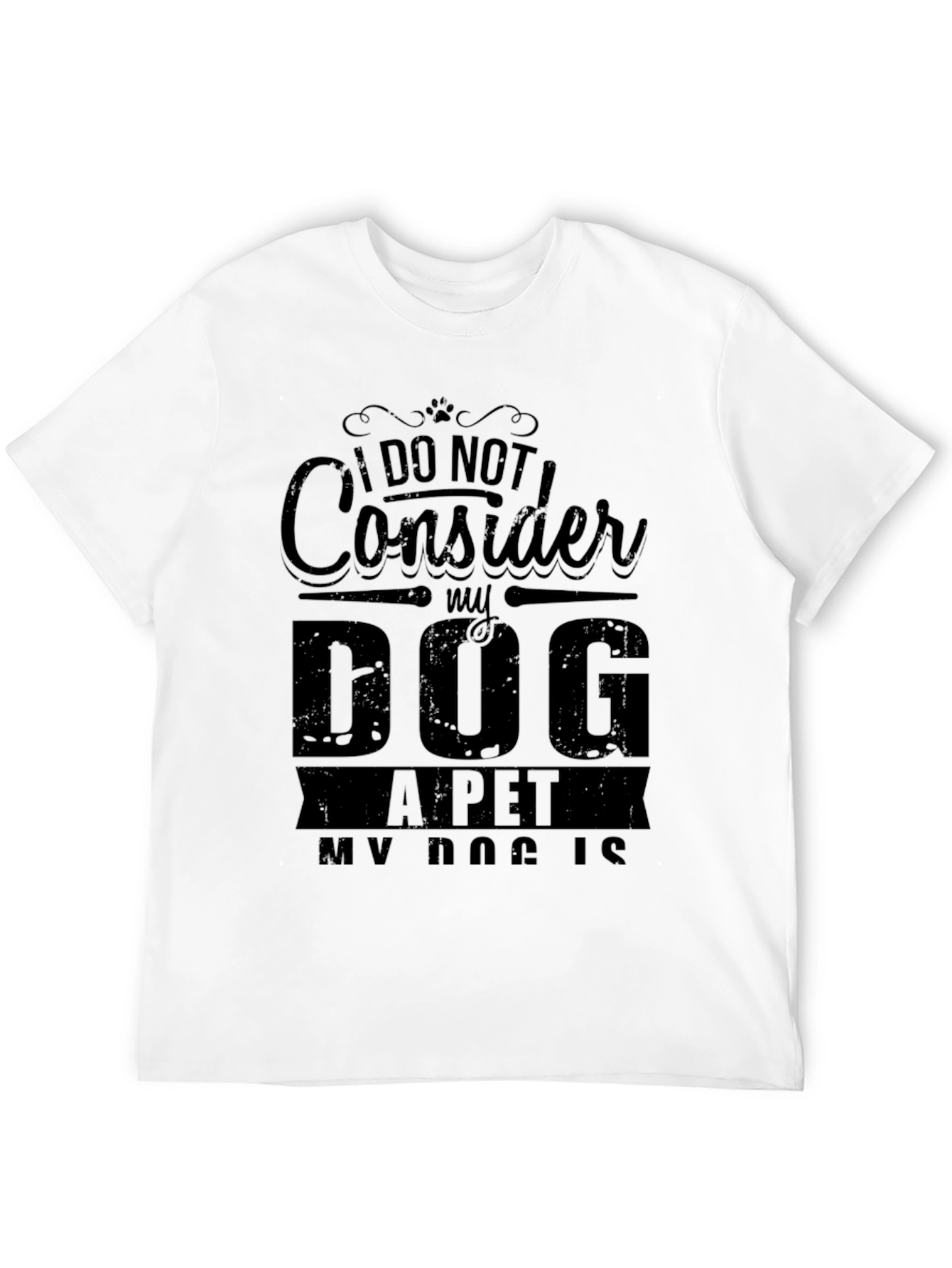 Dog Lover T-Shirt - My Dog Is Family
