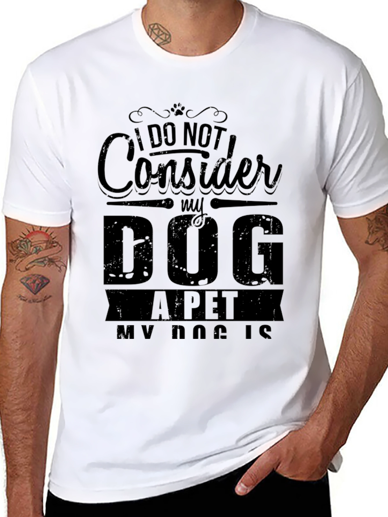 Dog Lover T-Shirt - My Dog Is Family