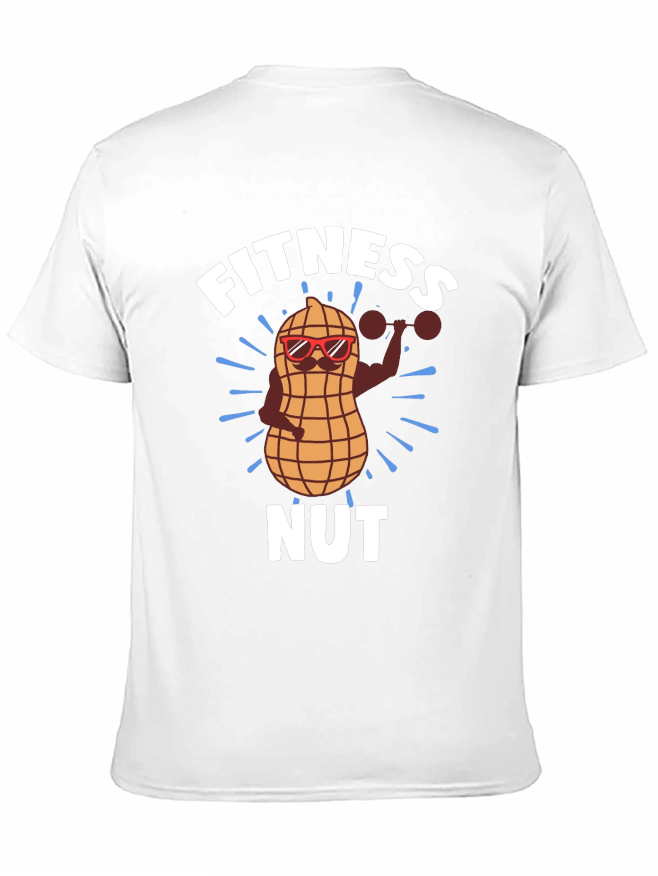 Fitness Nut T-Shirt - Funny Workout Gym Tee