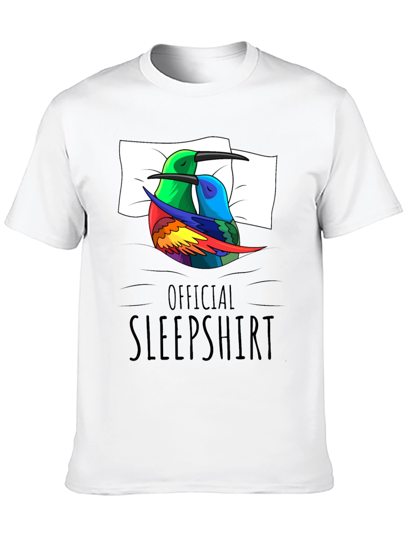 Official Sleepshirt Hummingbird Graphic Tee