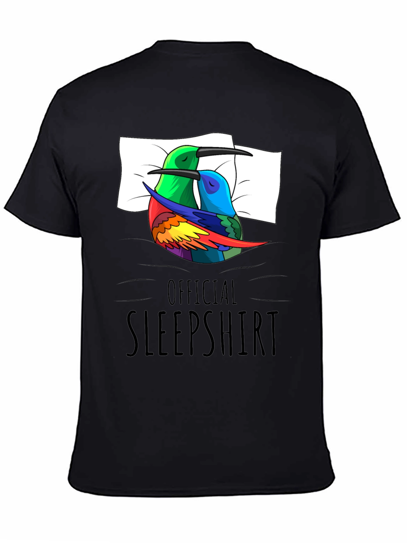 Official Sleepshirt Hummingbird Graphic Tee