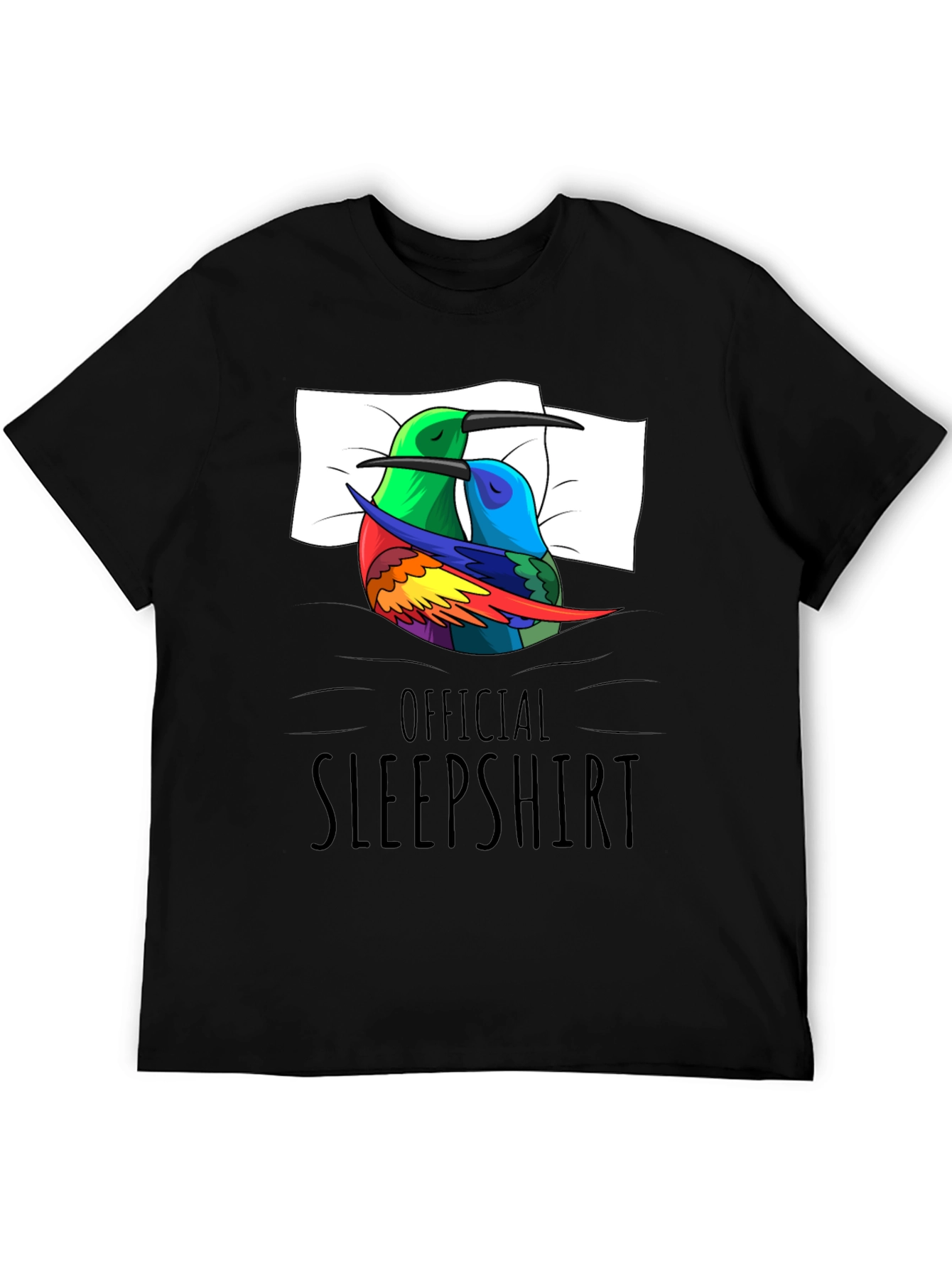 Official Sleepshirt Hummingbird Graphic Tee
