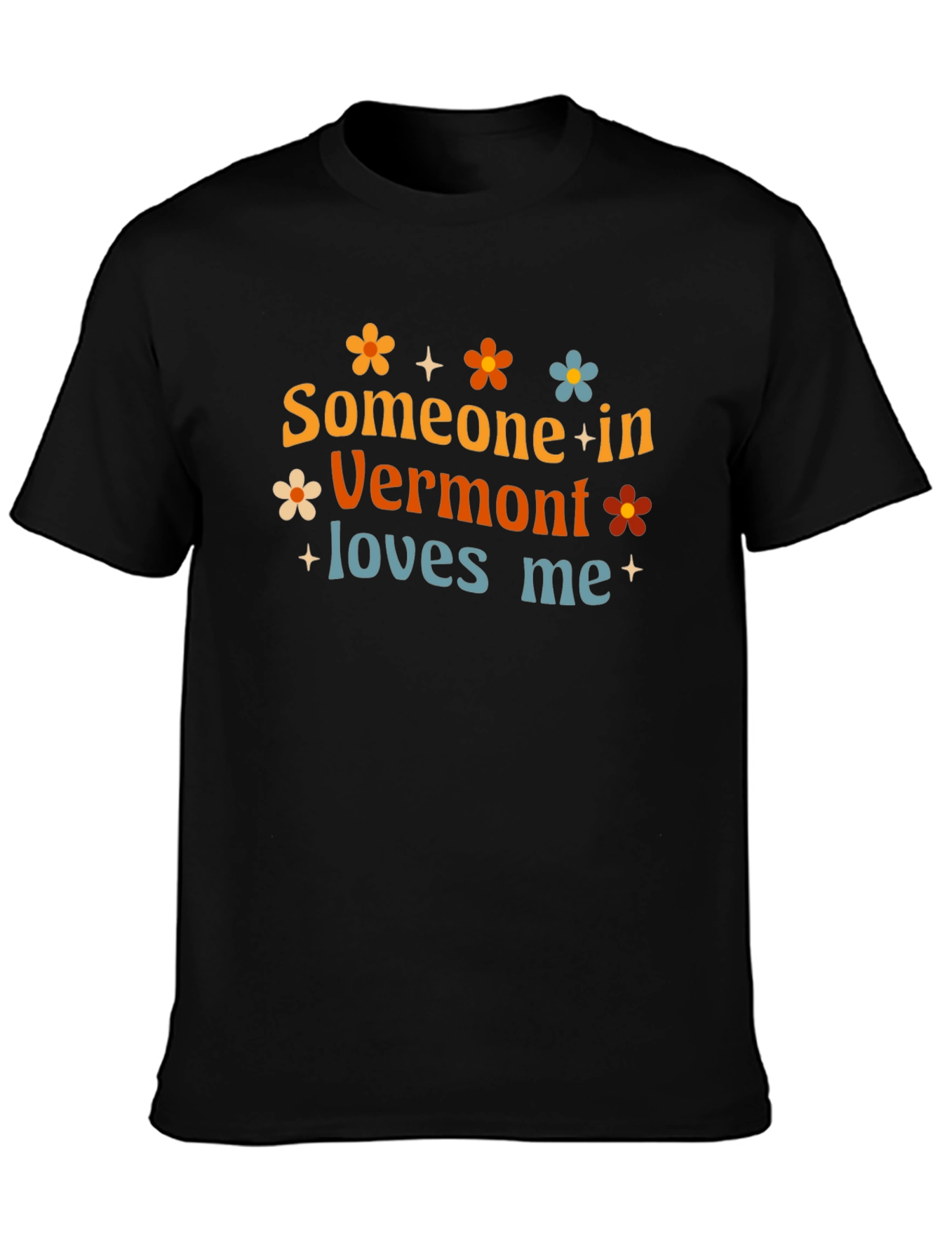 Vermont Love Retro T-Shirt