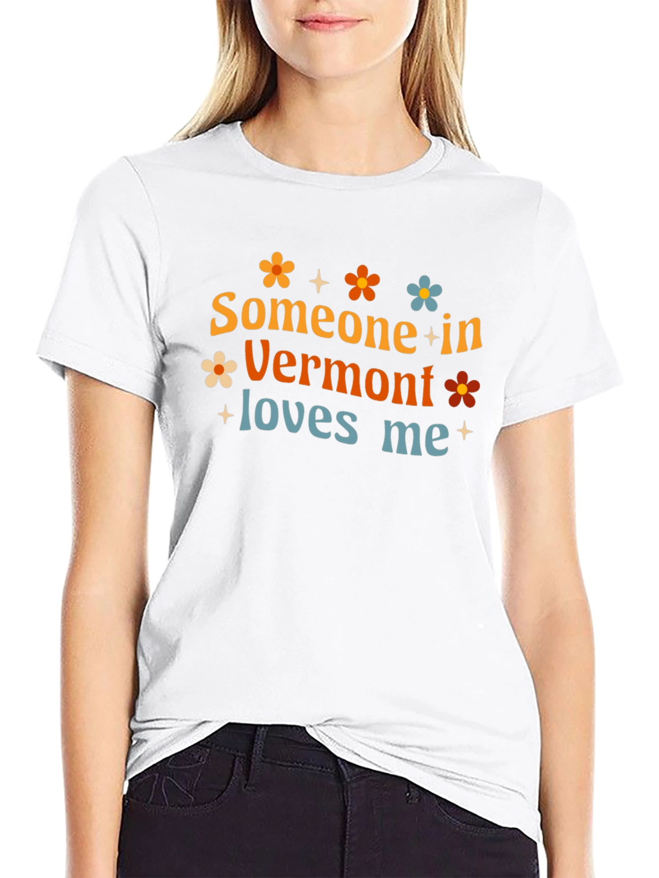 Vermont Love Retro T-Shirt