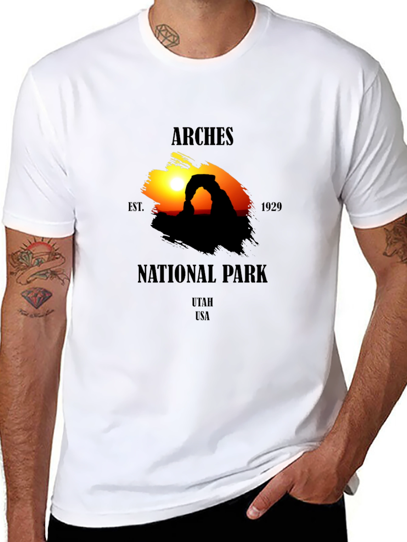 Arches National Park Graphic T-Shirt