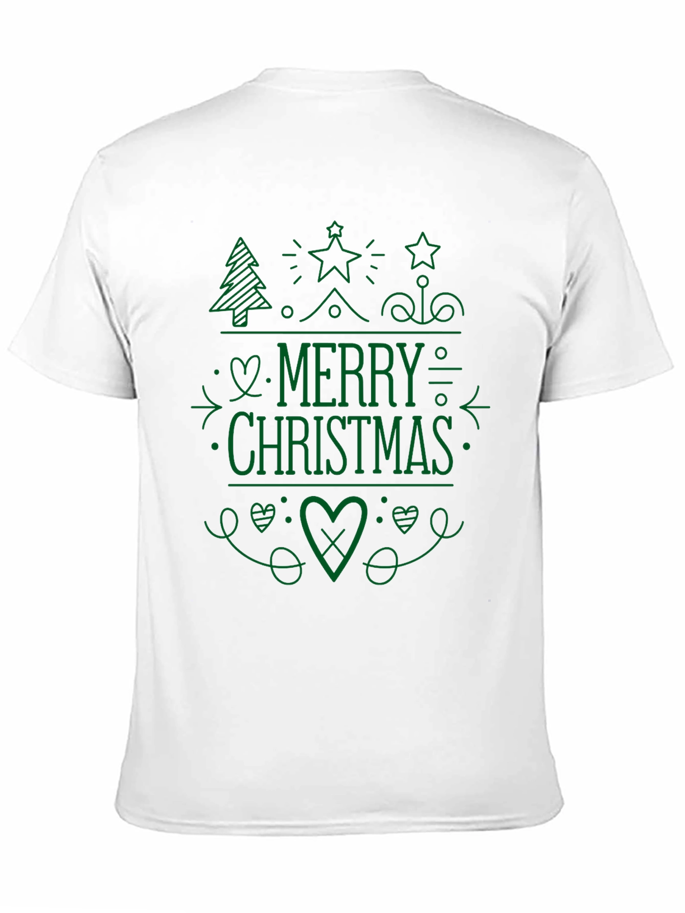 Merry Christmas Graphic Tee - Holiday Season Shirt
