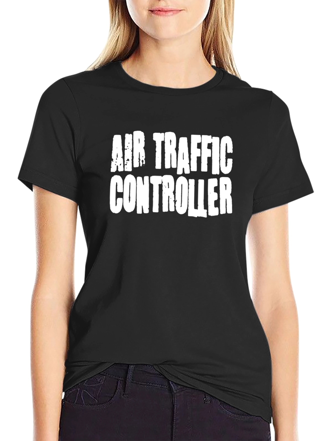 Air Traffic Controller Black T-Shirt