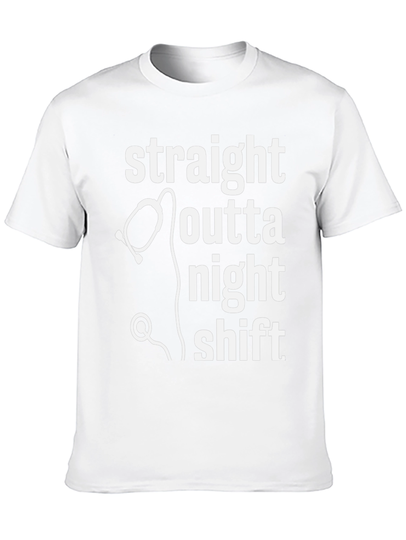 Straight Outta Night Shift Graphic Tee