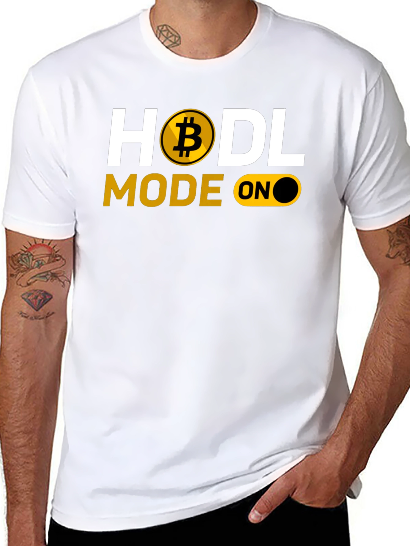 HODL Mode On Bitcoin Graphic Tee
