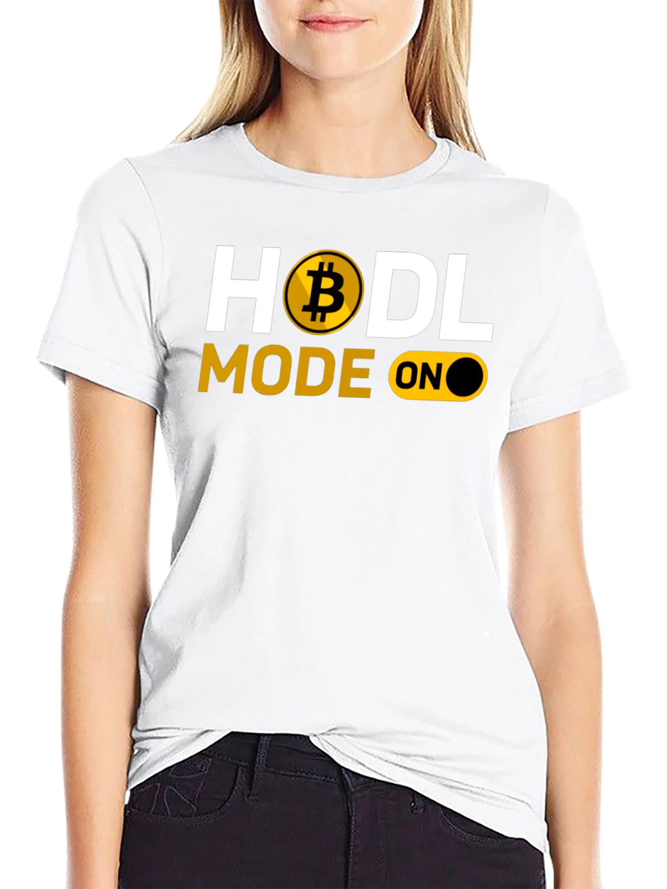 HODL Mode On Bitcoin Graphic Tee
