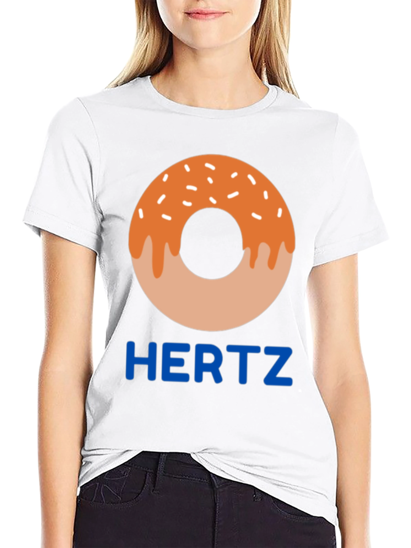 Donut Hertz Funny T-Shirt - Casual Tee