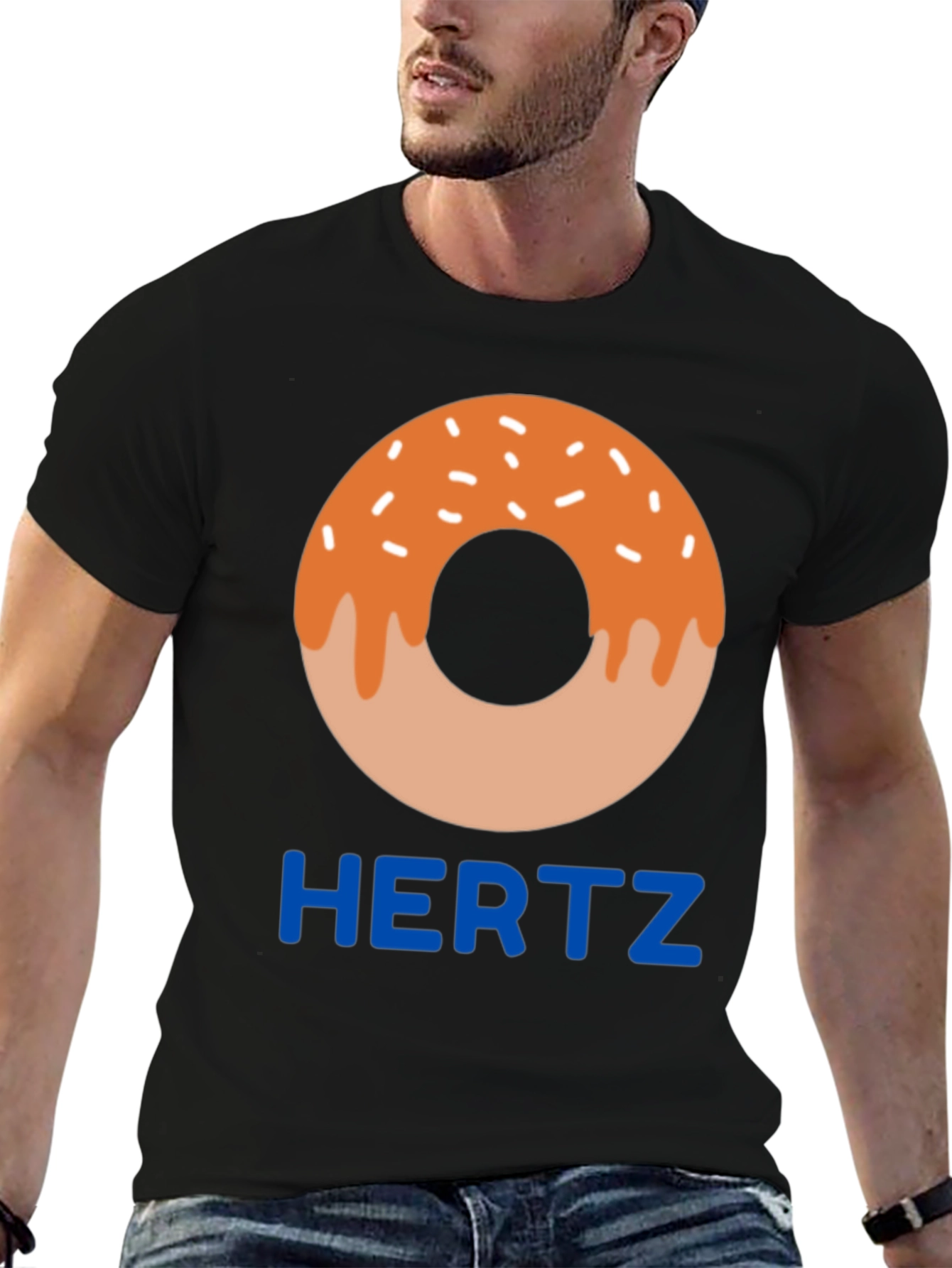 Donut Hertz Funny T-Shirt - Casual Tee
