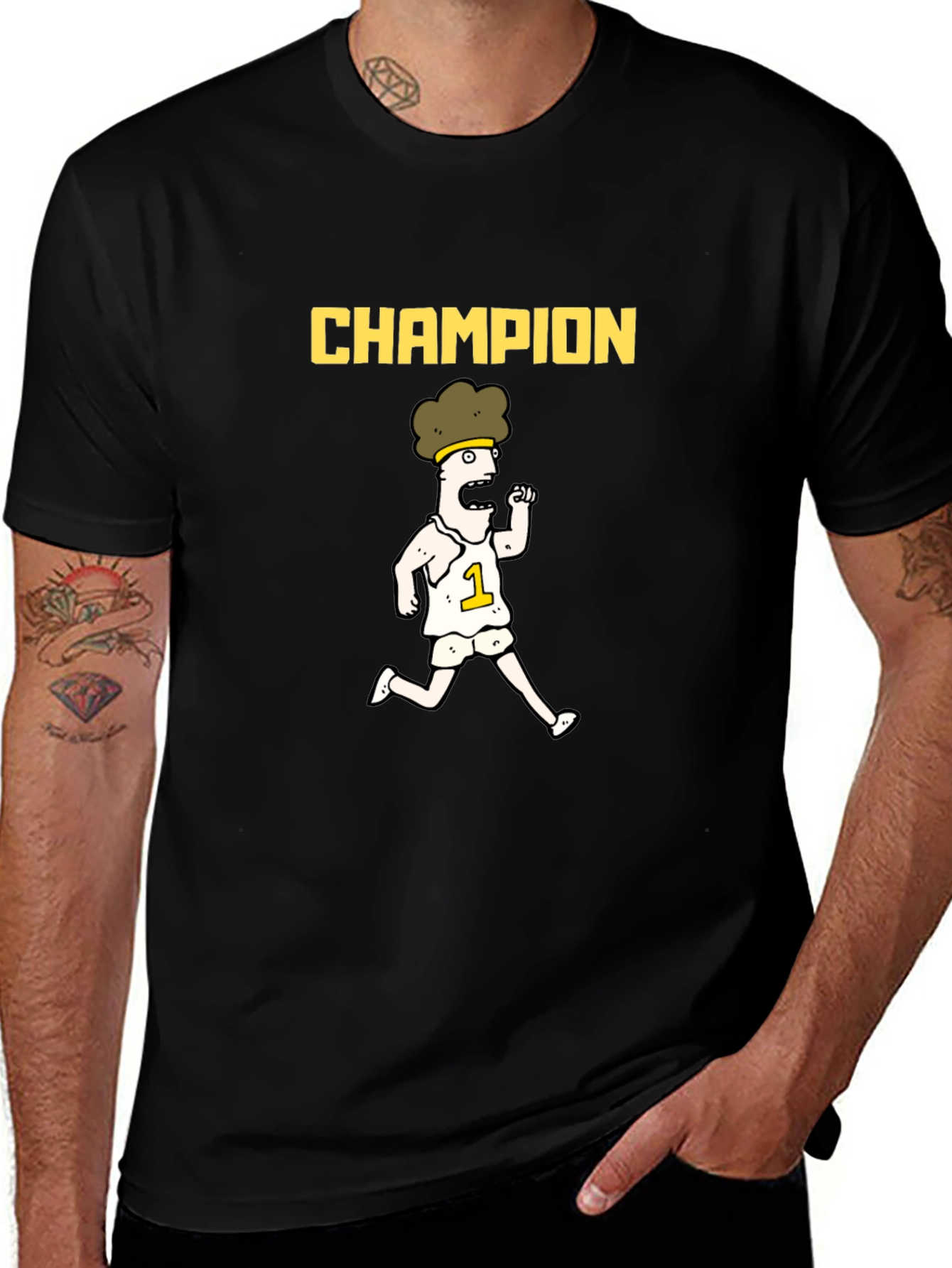 Champion Cartoon Runner T-Shirt