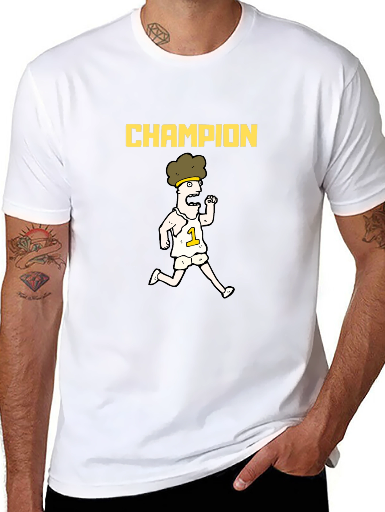 Champion Cartoon Runner T-Shirt