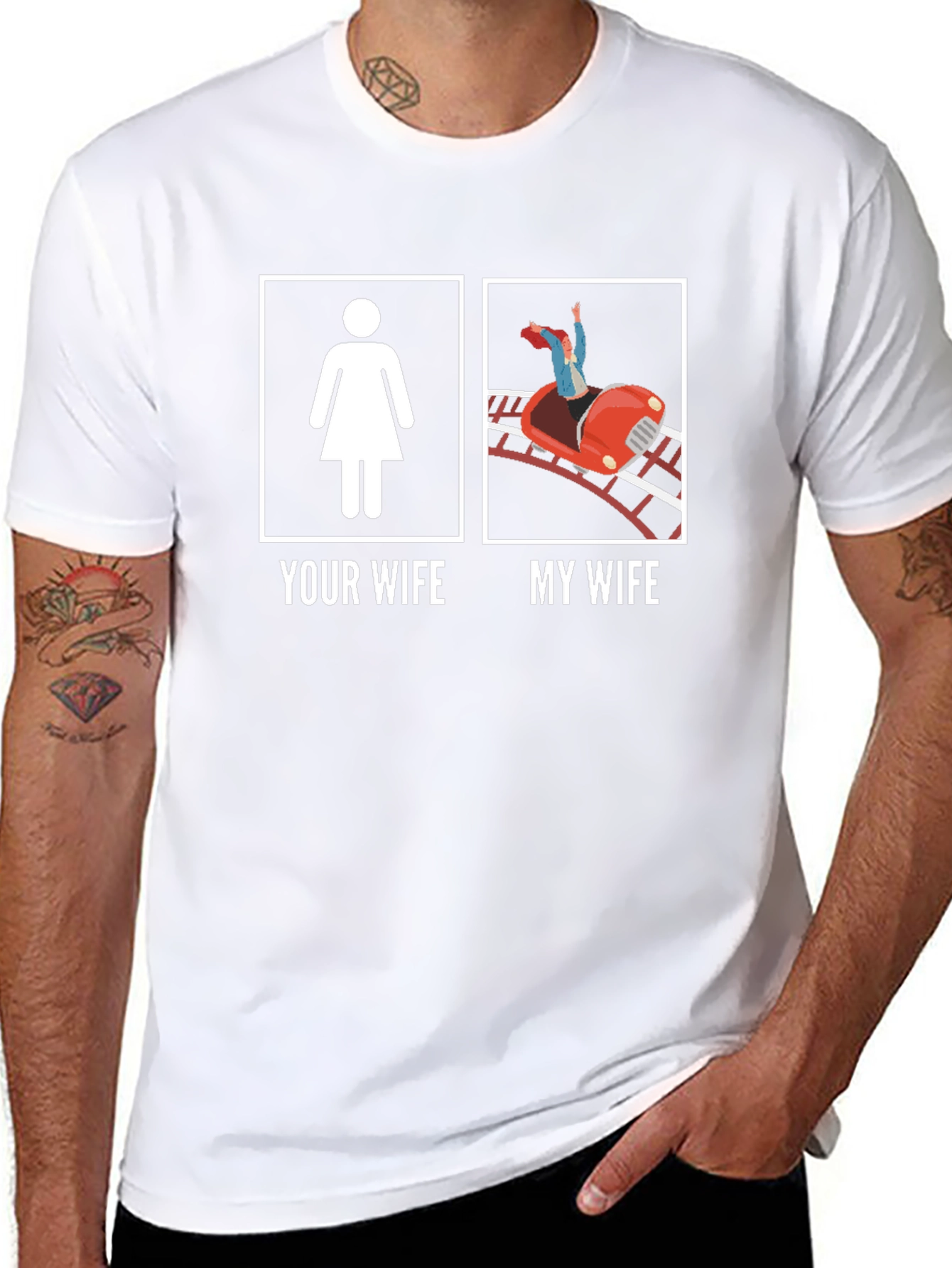 Funny Your Wife My Wife Graphic Tee