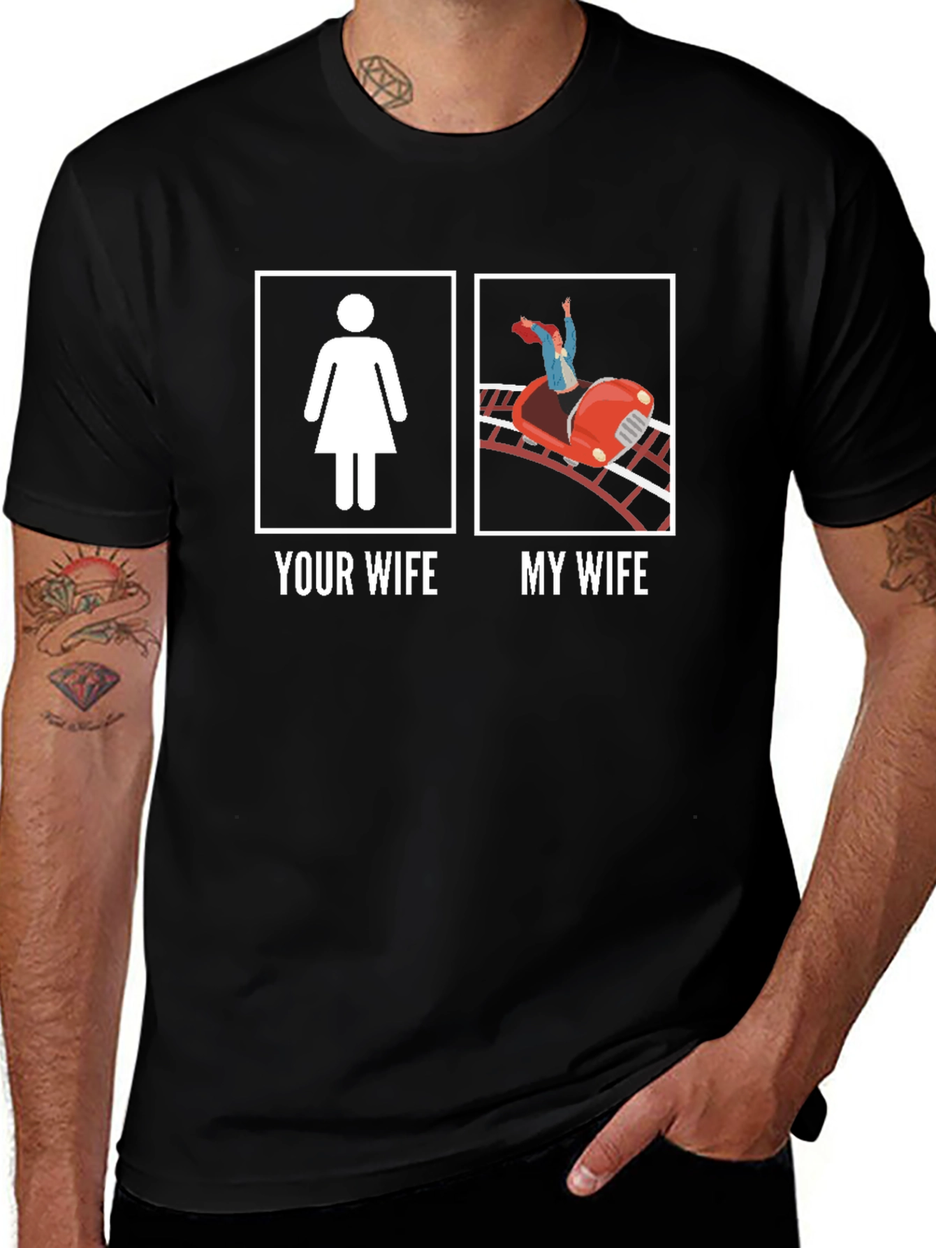 Funny Your Wife My Wife Graphic Tee