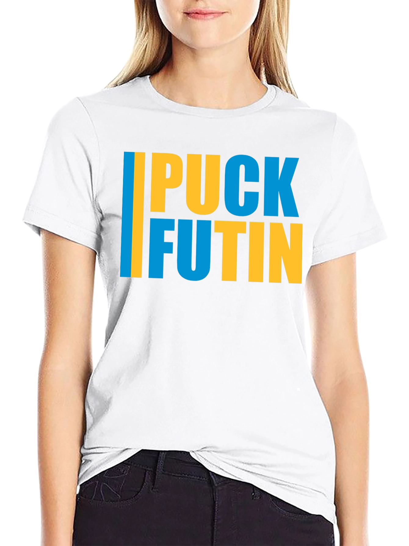 Puck Futin T-Shirt - Stand with Ukraine!