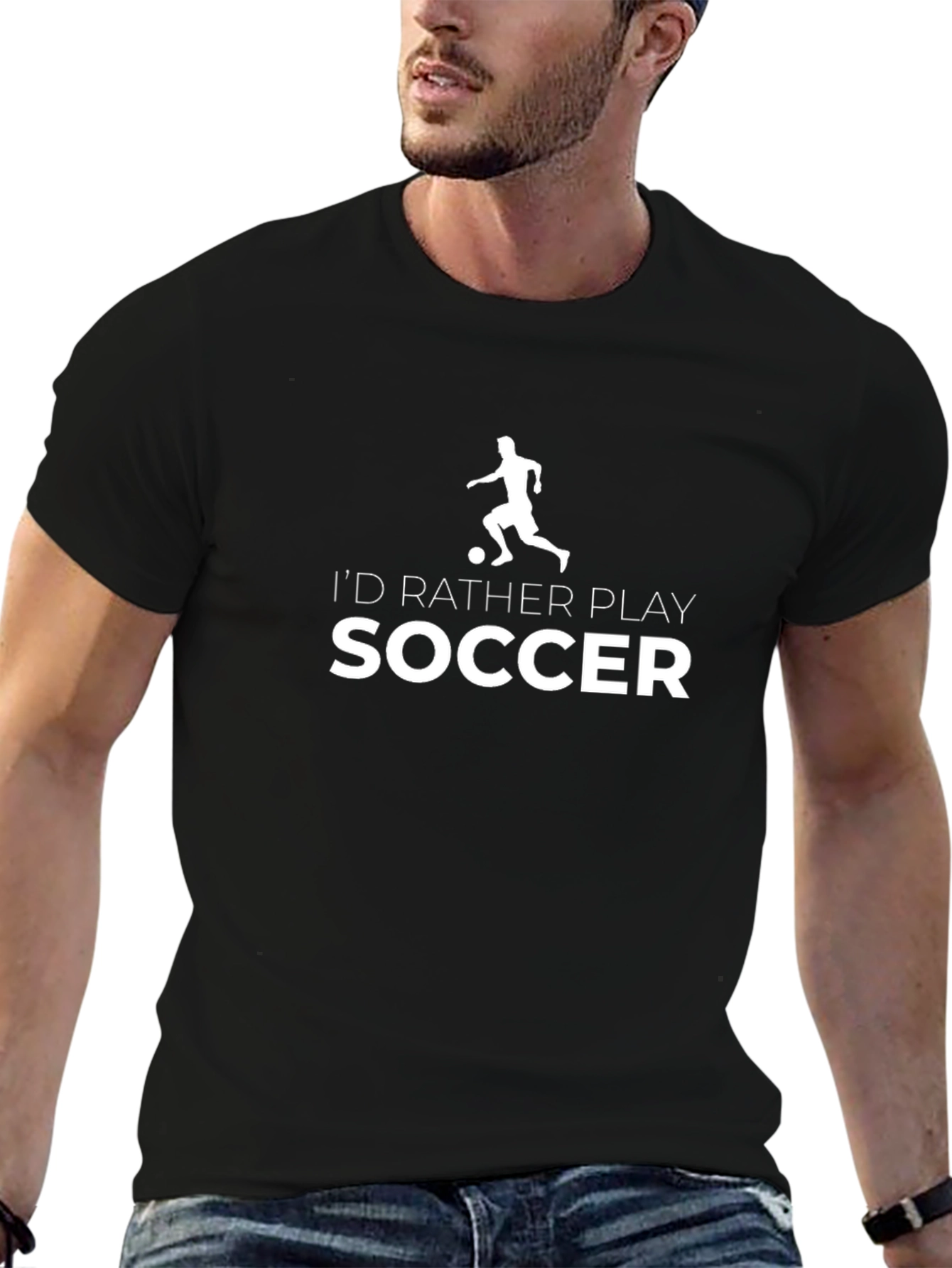 Id Rather Play Soccer T-Shirt