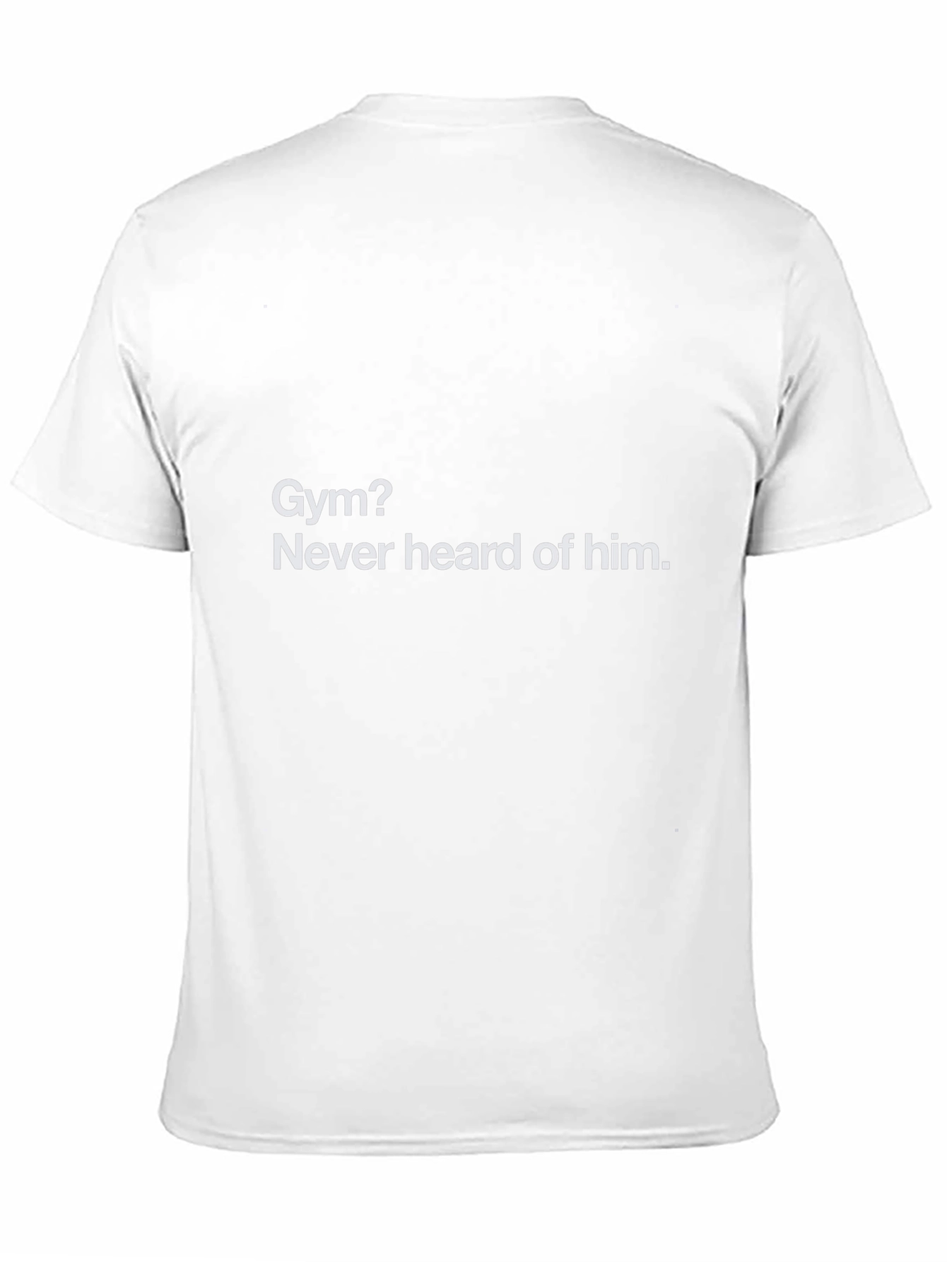 Funny Gym? Graphic Black T-Shirt