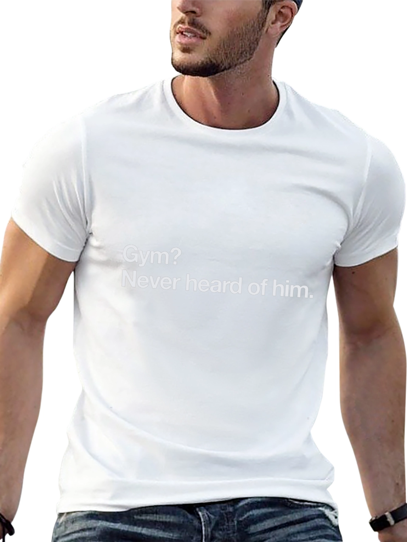 Funny Gym? Graphic Black T-Shirt