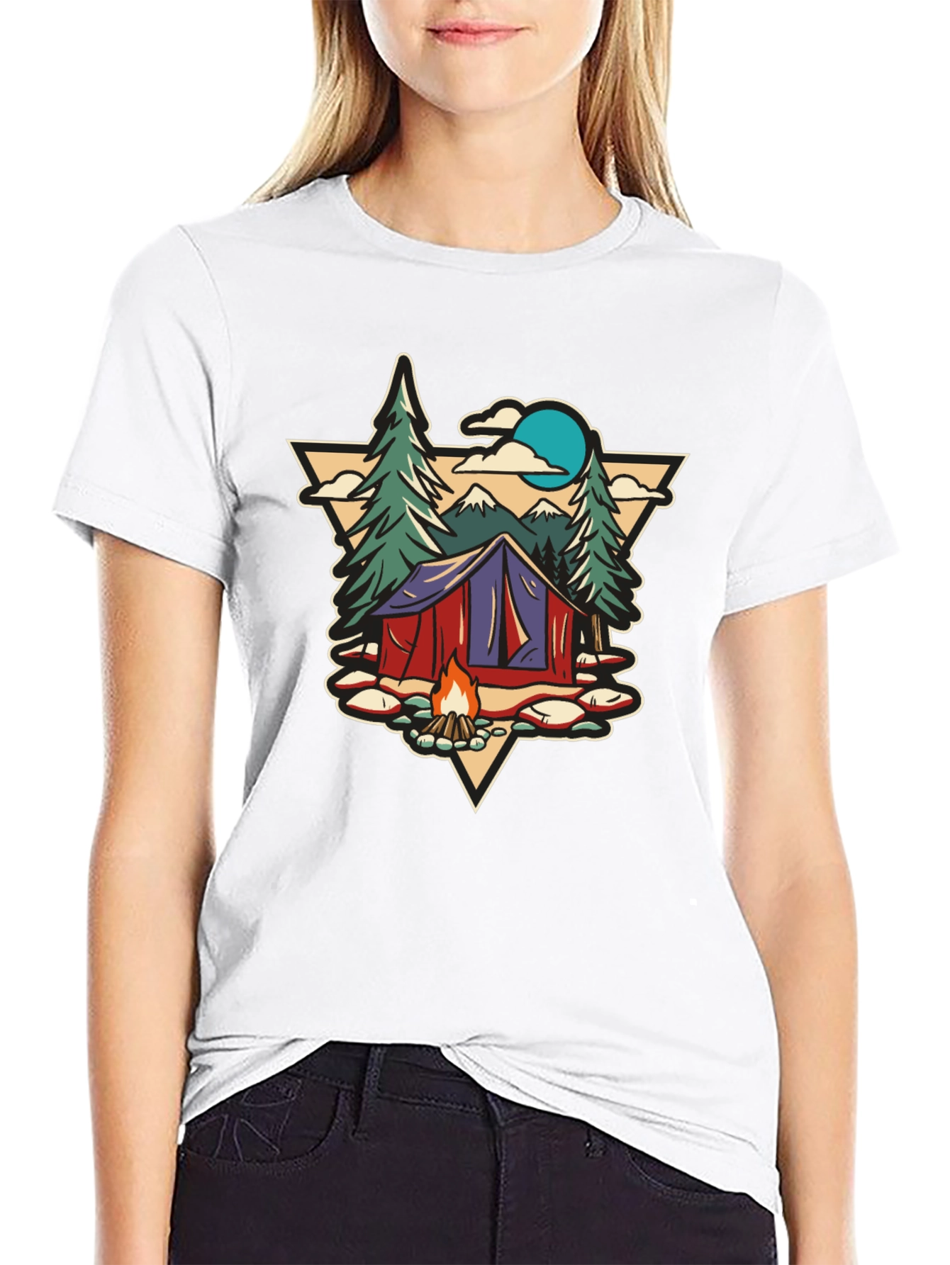 Camping Adventure Graphic Tee