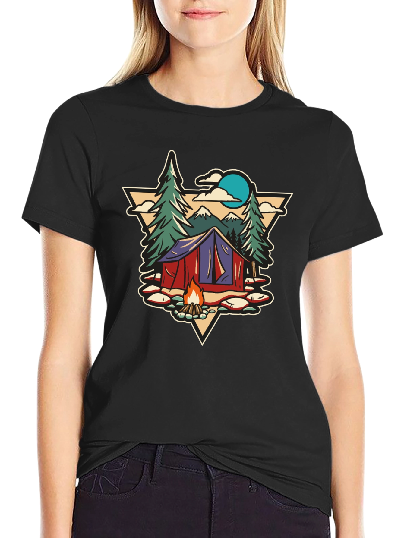 Camping Adventure Graphic Tee