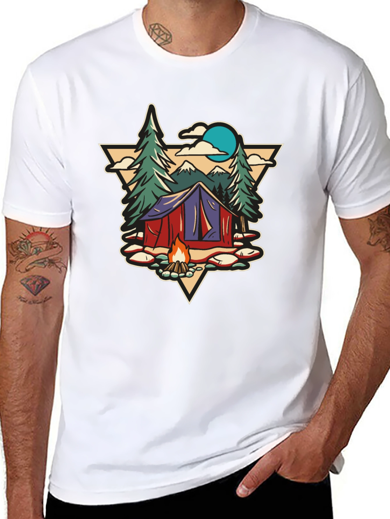 Camping Adventure Graphic Tee