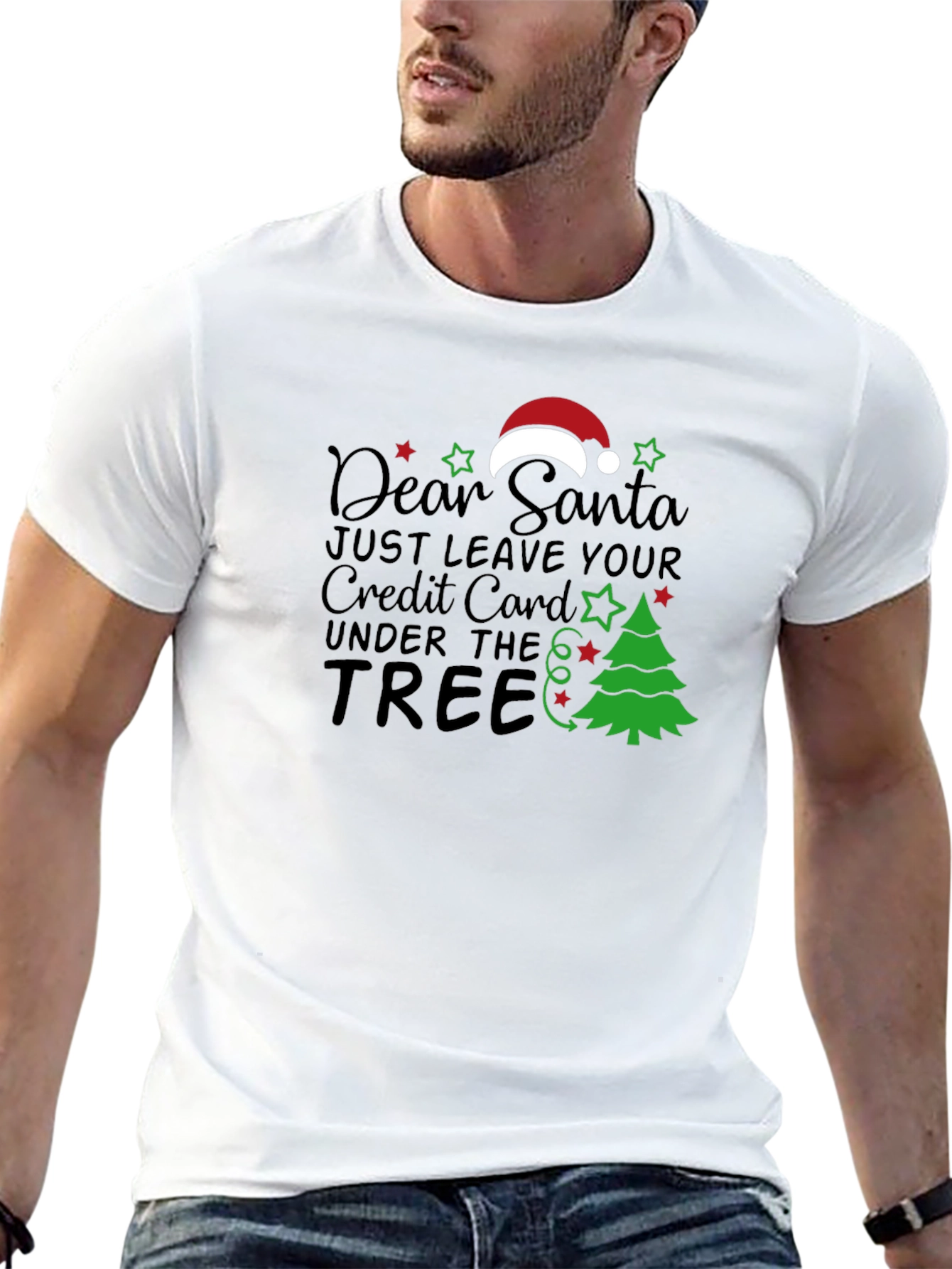 Dear Santa Funny Christmas T-Shirt