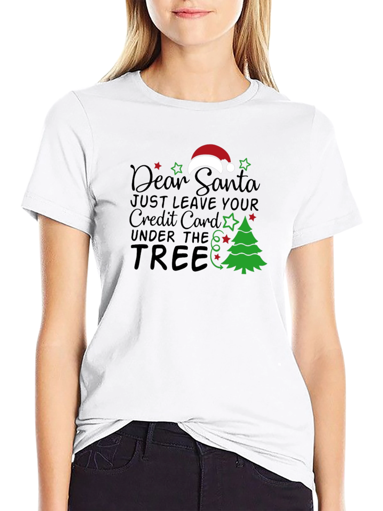 Dear Santa Funny Christmas T-Shirt