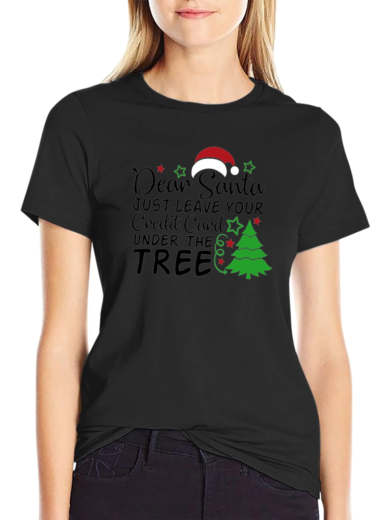 Dear Santa Funny Christmas T-Shirt