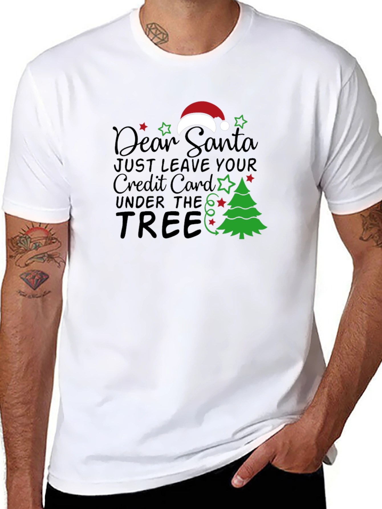 Dear Santa Funny Christmas T-Shirt