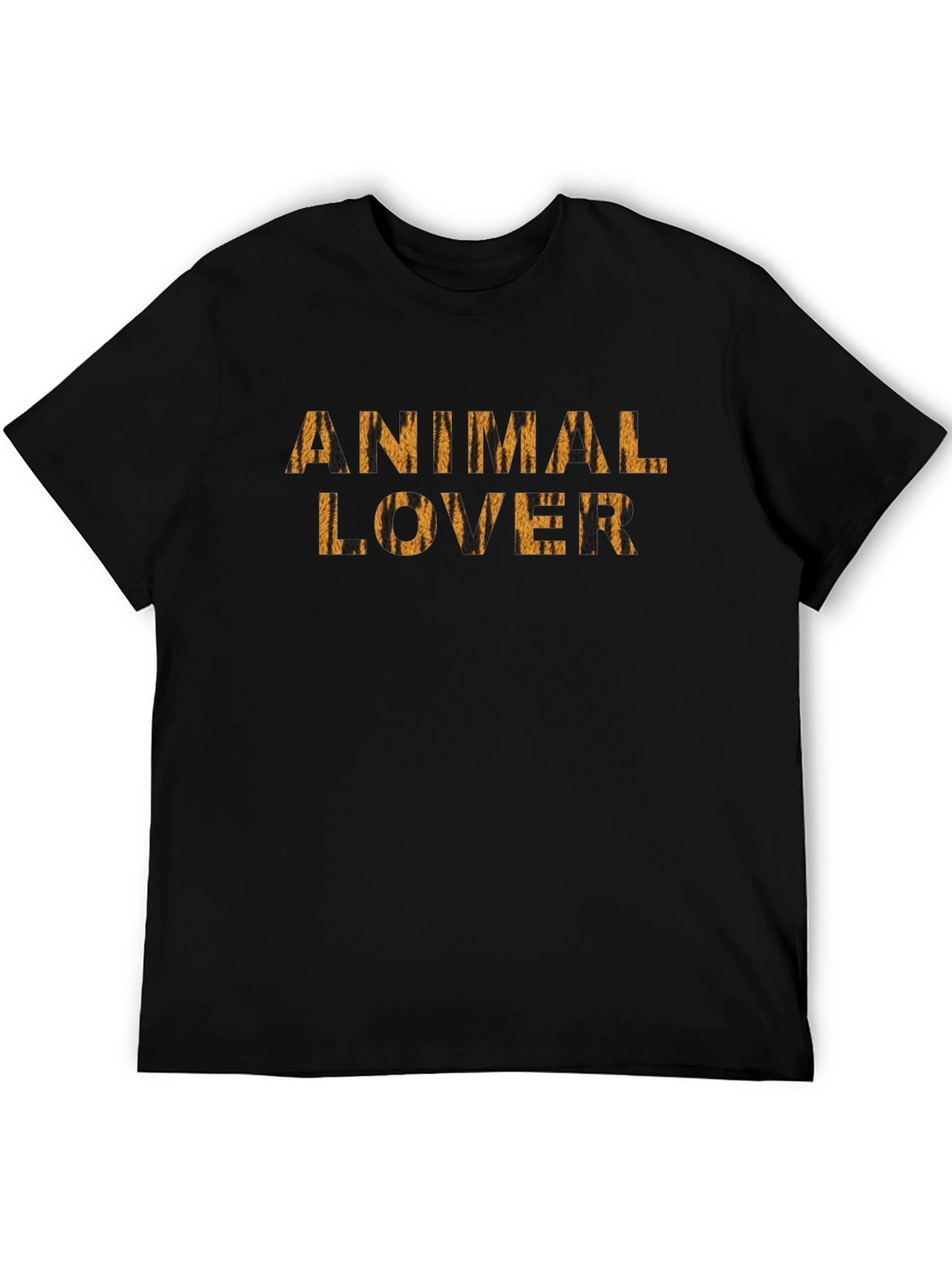 Animal Lover Graphic Tee - Black T-Shirt