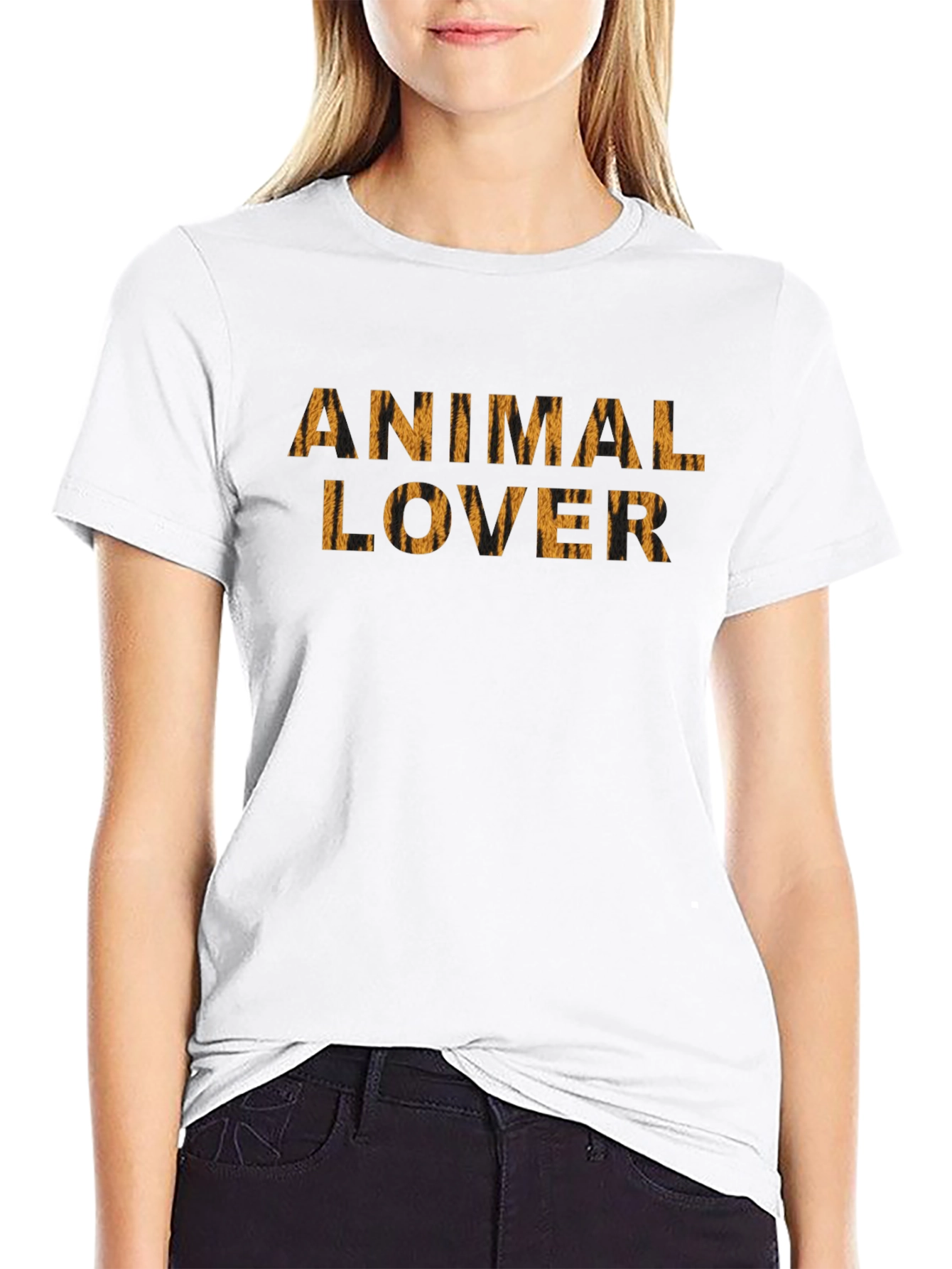 Animal Lover Graphic Tee - Black T-Shirt