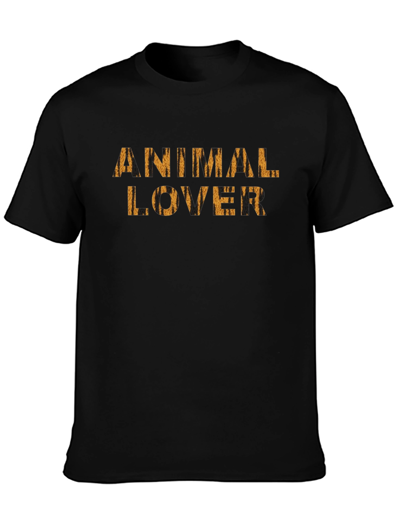 Animal Lover Graphic Tee - Black T-Shirt