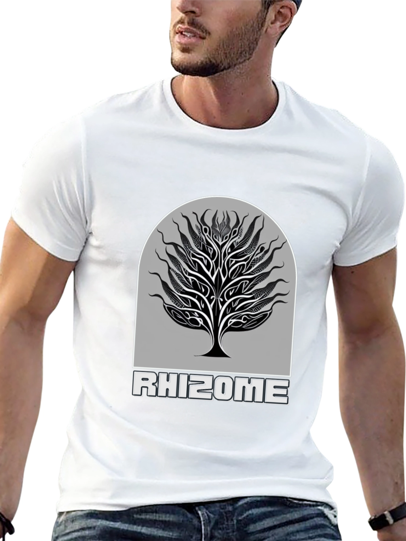 Rhizome Tree Graphic Tee - Stylish & Unique Design