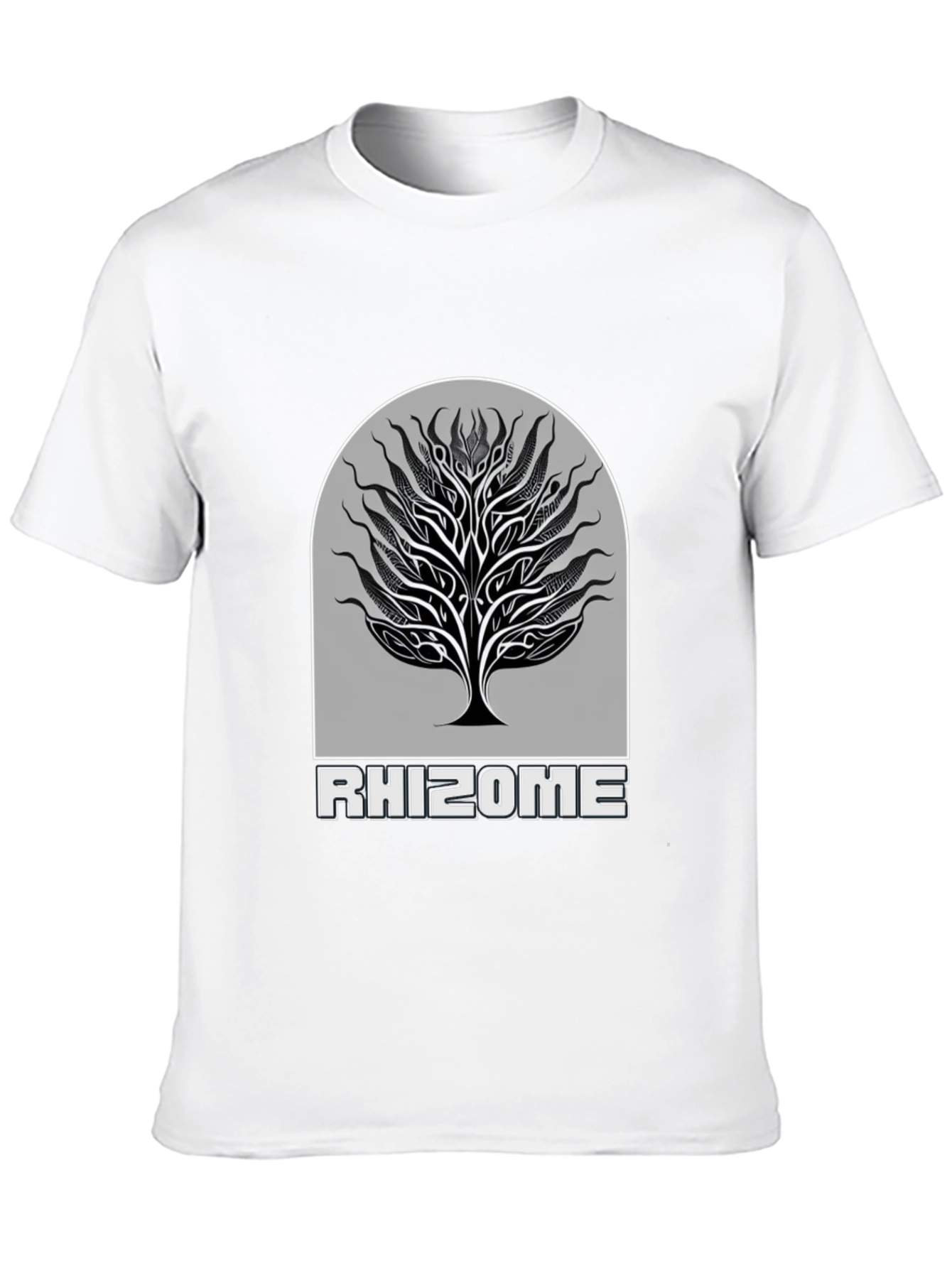 Rhizome Tree Graphic Tee - Stylish & Unique Design