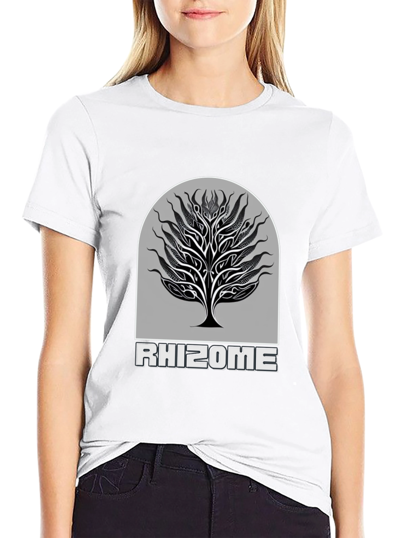 Rhizome Tree Graphic Tee - Stylish & Unique Design