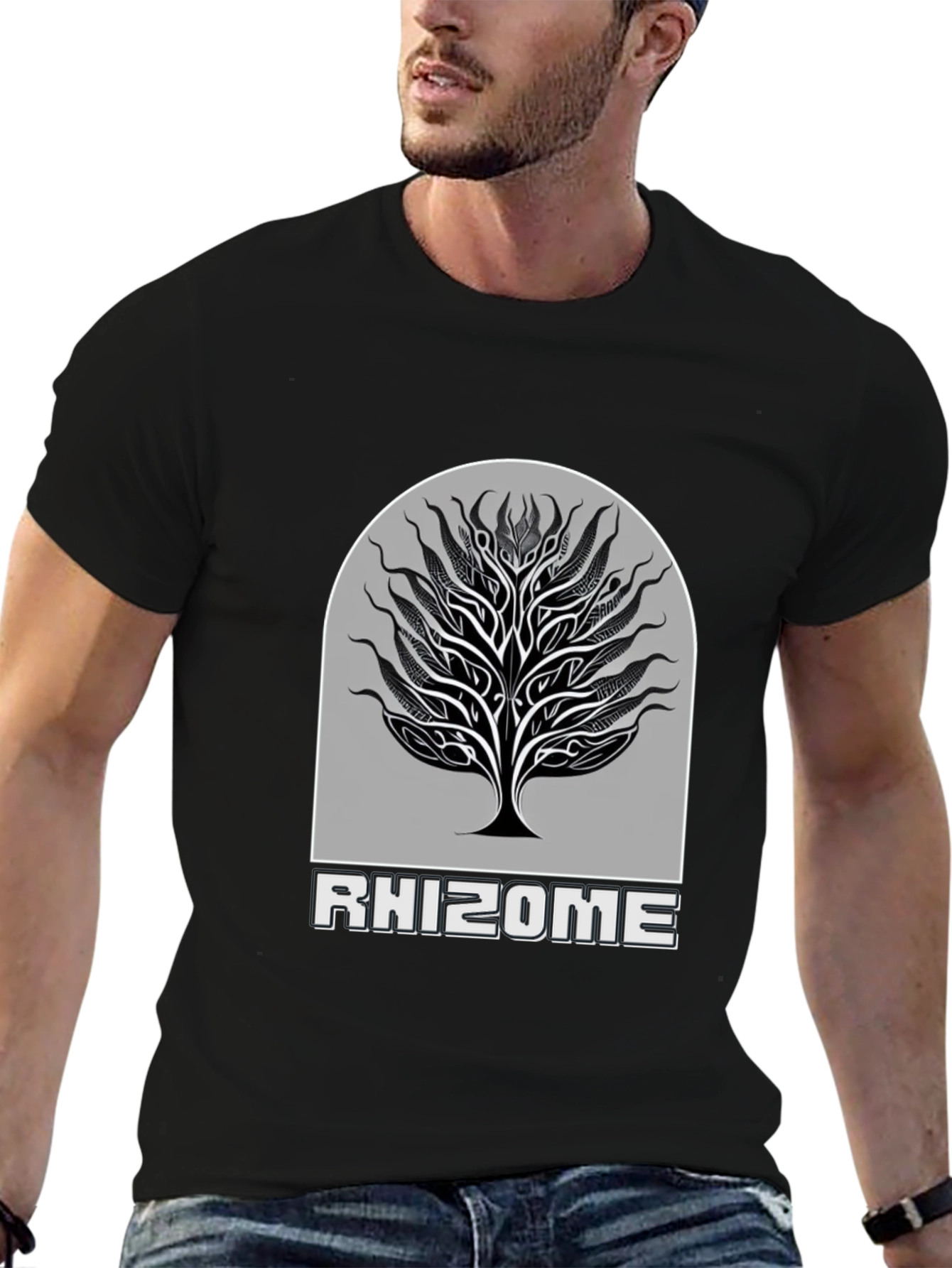 Rhizome Tree Graphic Tee - Stylish & Unique Design