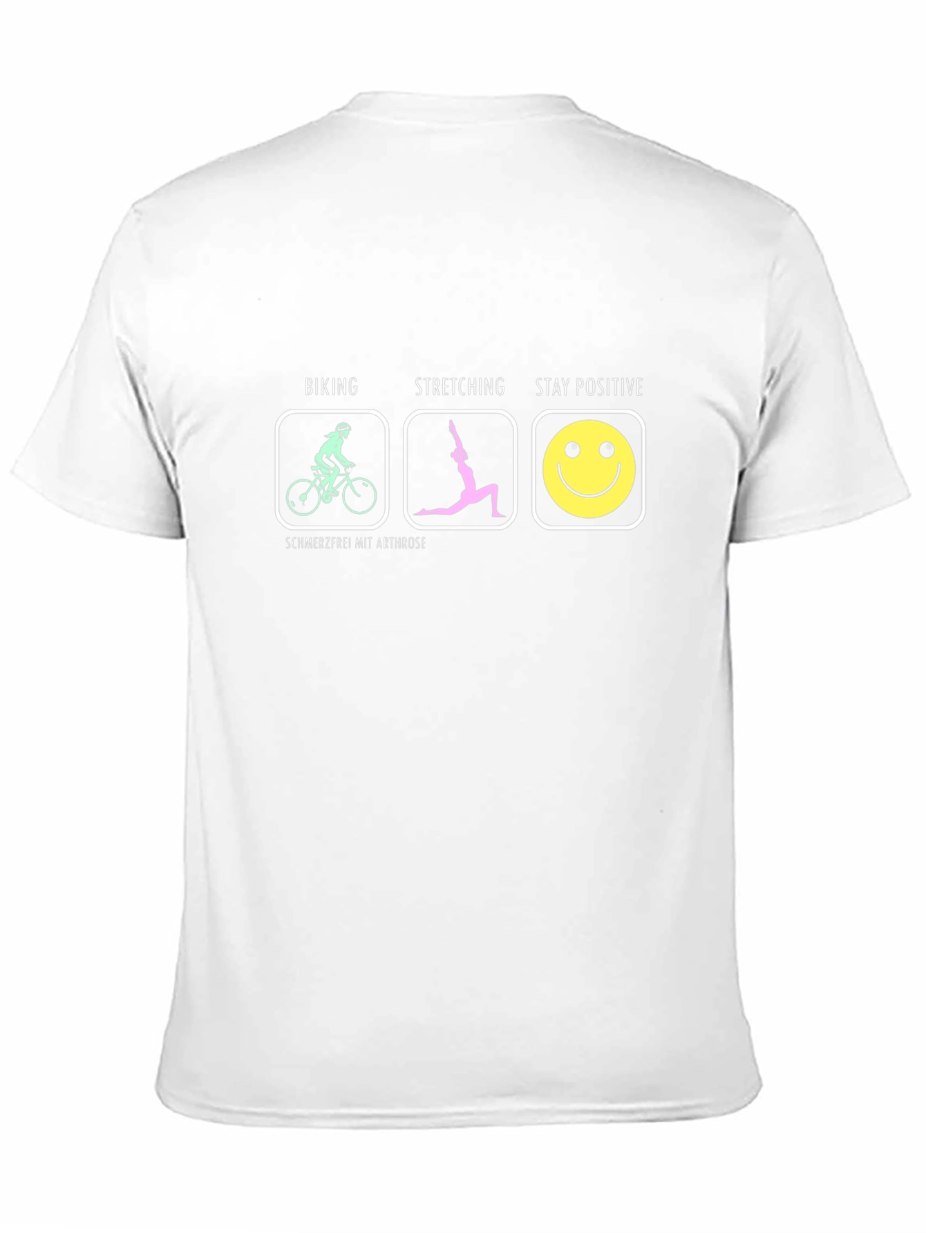 Biking Stretching Positive T-Shirt