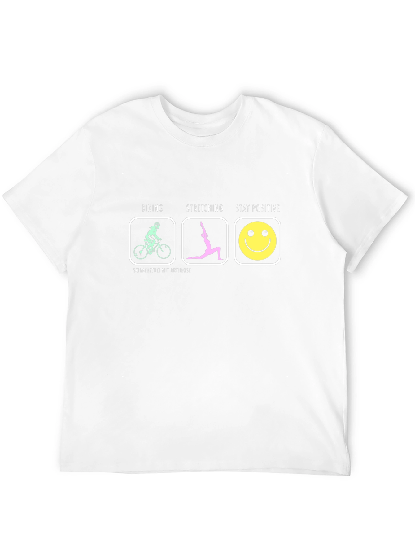 Biking Stretching Positive T-Shirt