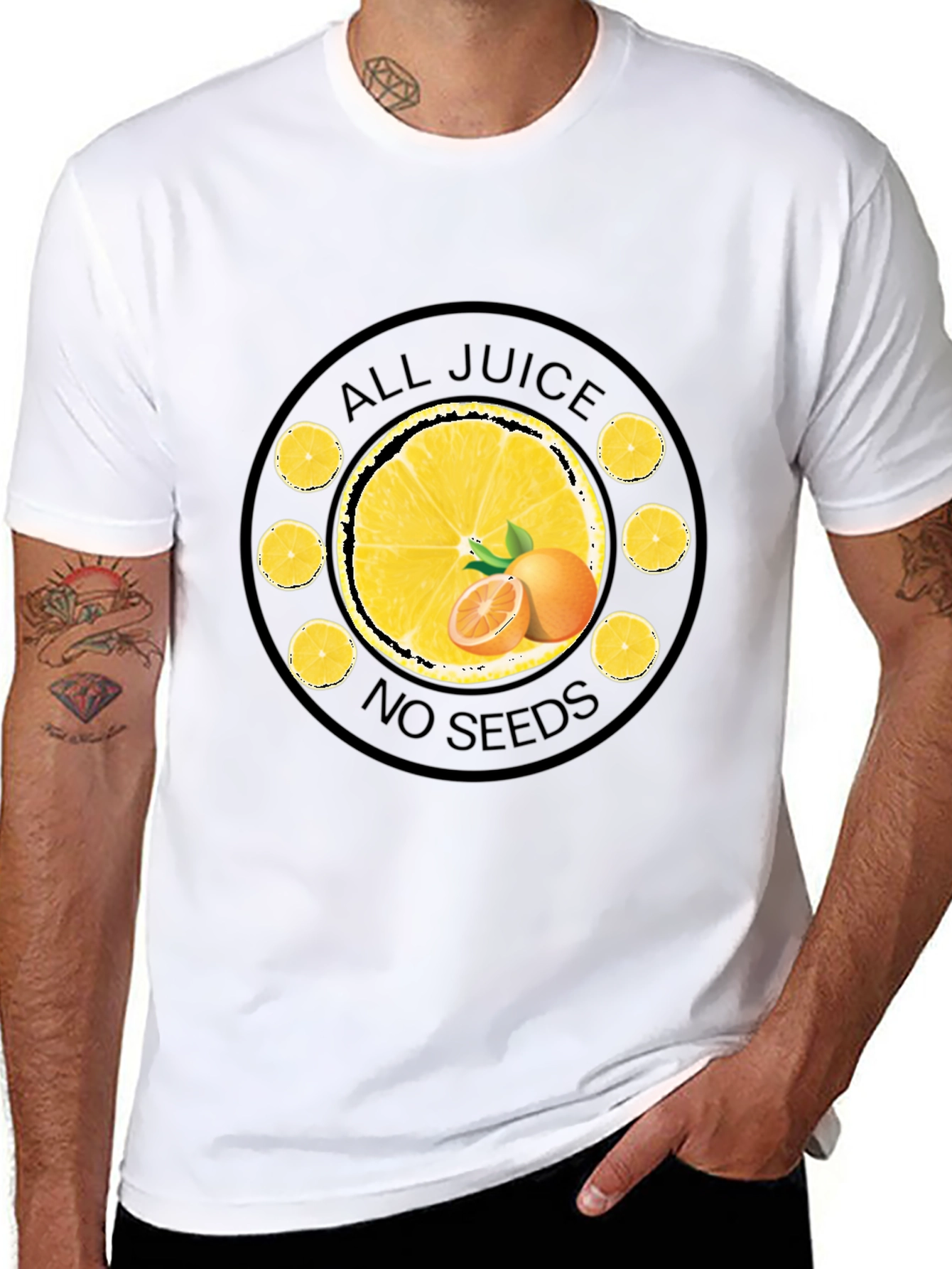 All Juice No Seeds Graphic Tee